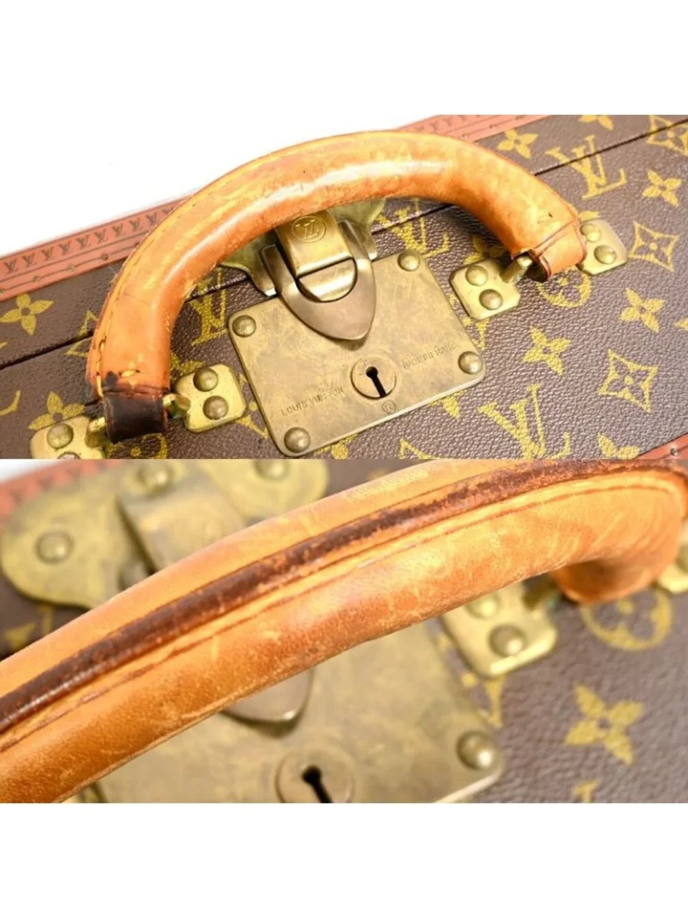 Louis Vuitton Trunk Travel Bags Brown